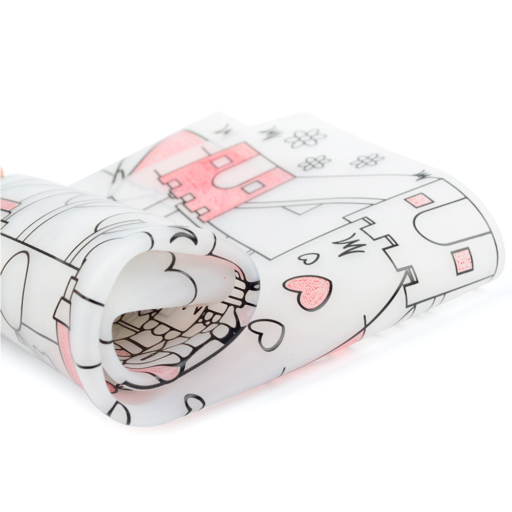 Mother And Baby Supplies Silicone Placemat DIY Square Coaster Heat Insulation
