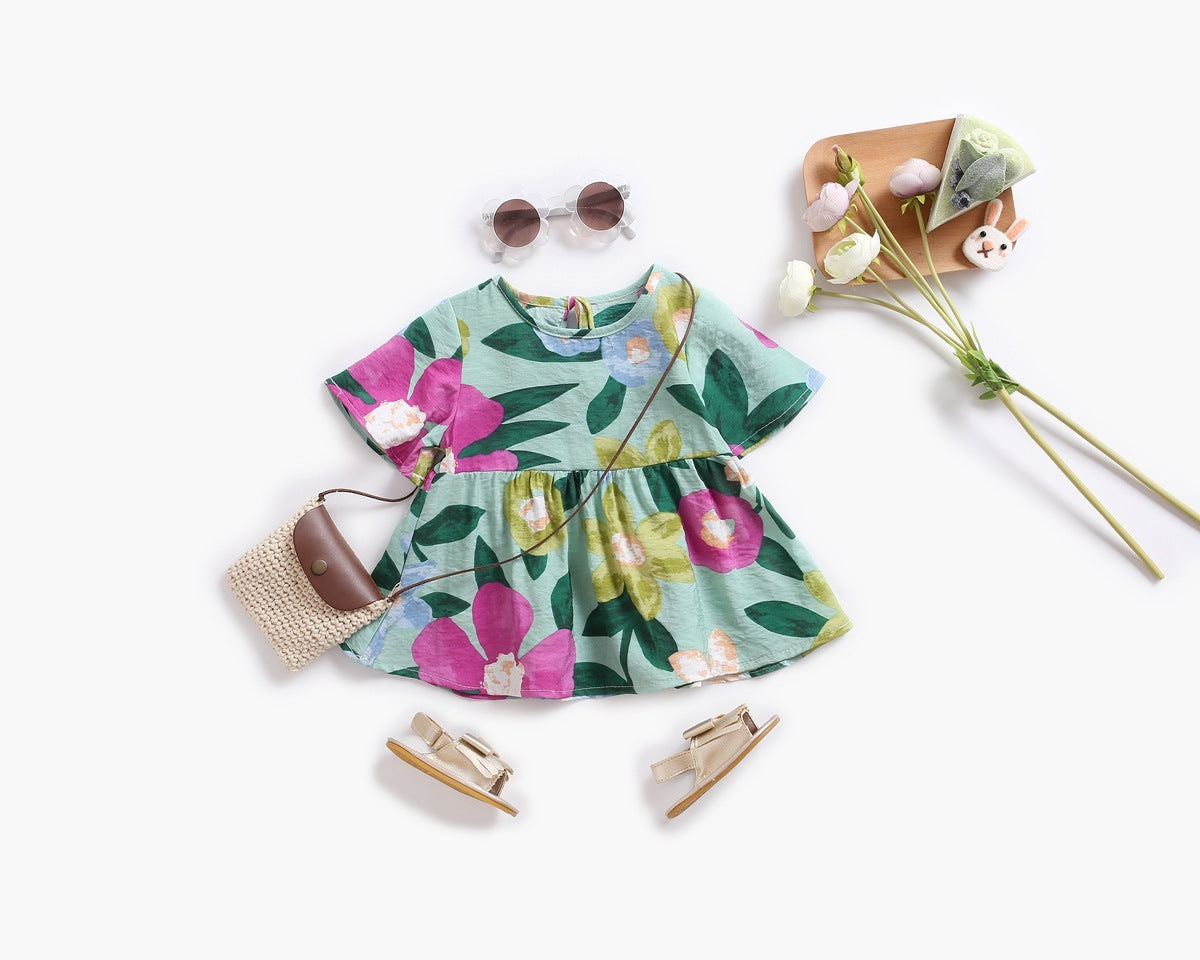 Girls' Korean Style Baby Dress