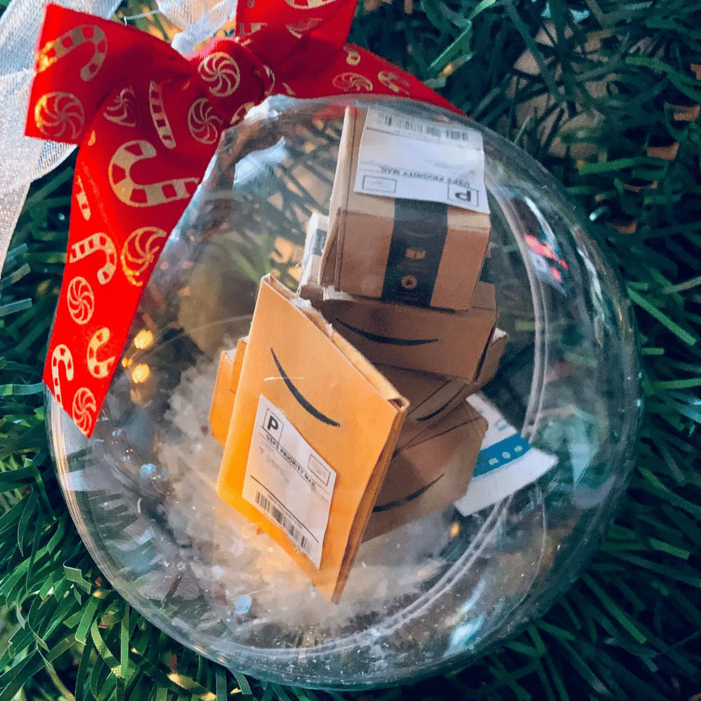 Christmas Tree Transparent Ball Hanging Decoration Ornaments