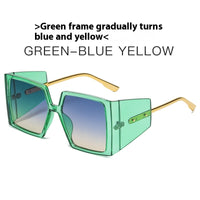 Green Frame Blue And Yellow