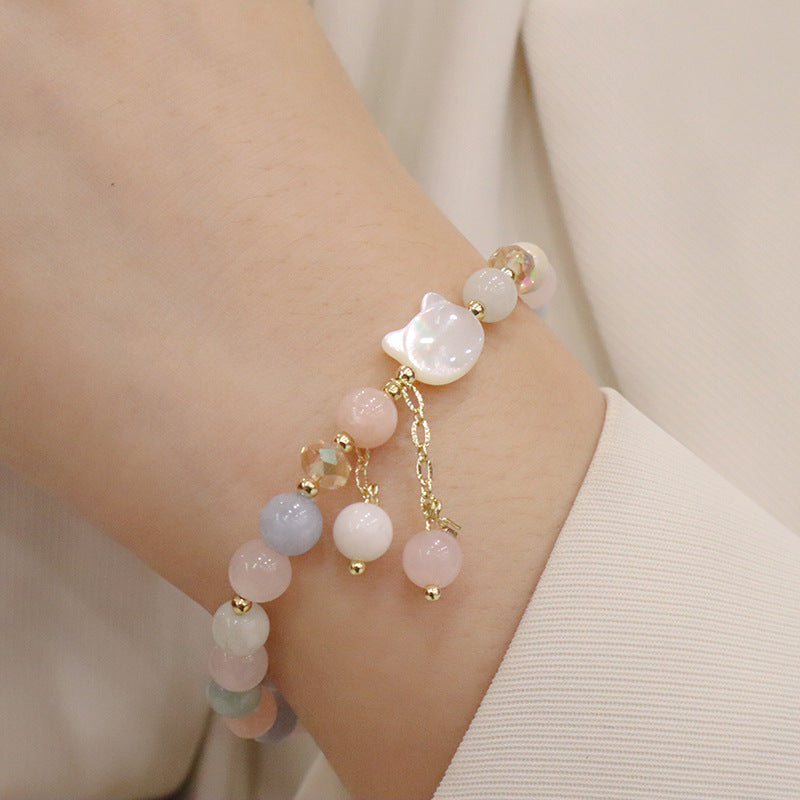 Women's Natural Crystal Bracelet Design