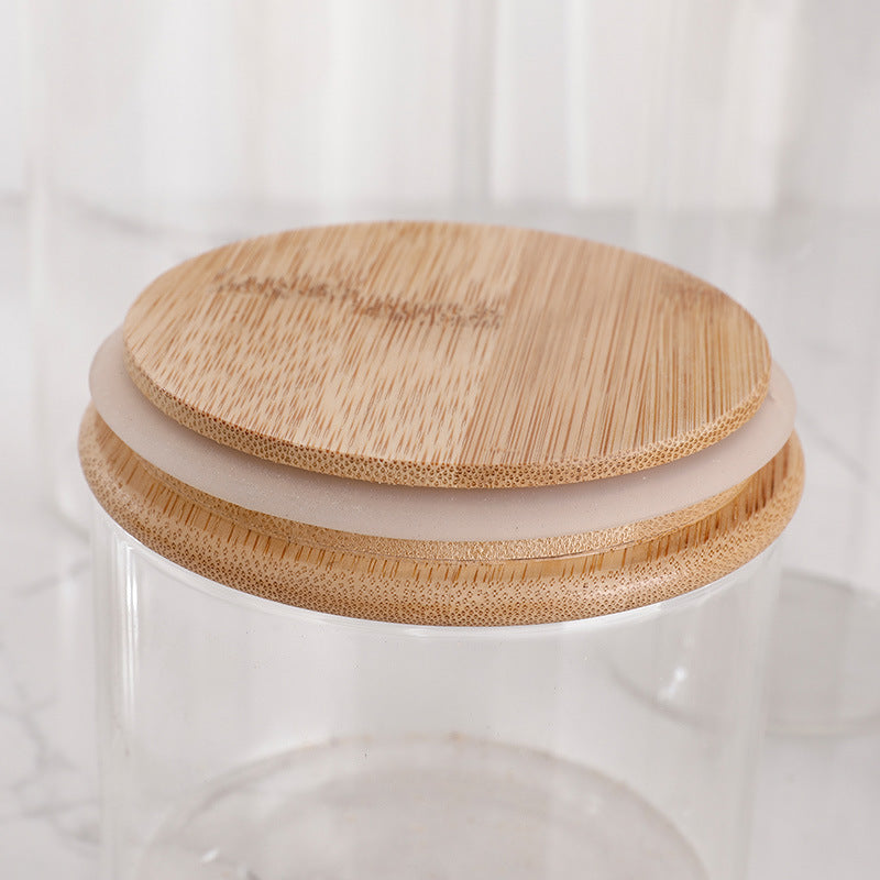 Borosilicate Glass Storage Jar – Airtight Kitchen Canister