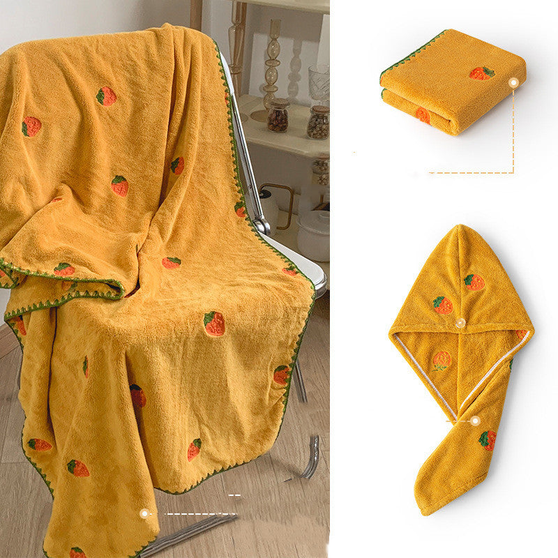 Towel Set Of Three Men's Models For Home Use Than Cotton Absorbent
