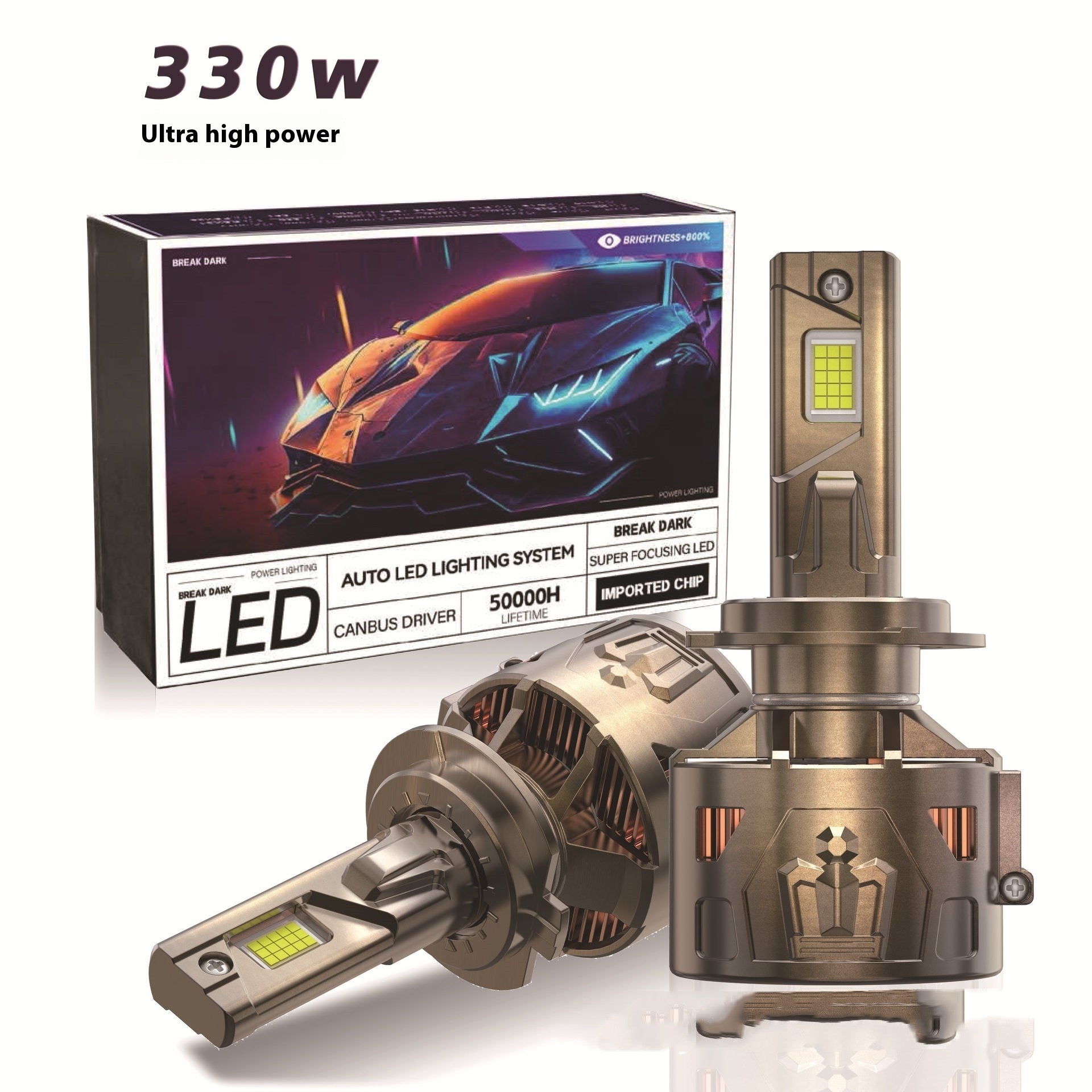 Car Lamp Led330W High Power Laser