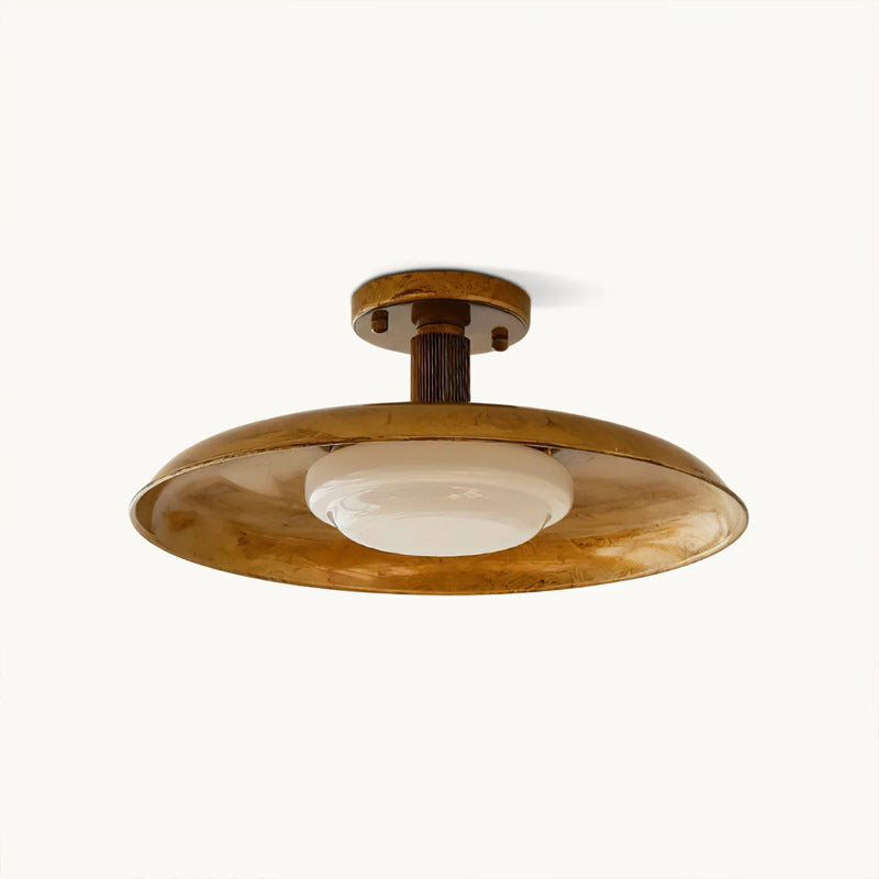American Retro Entrance Foyer Balcony Ceiling Lamp
