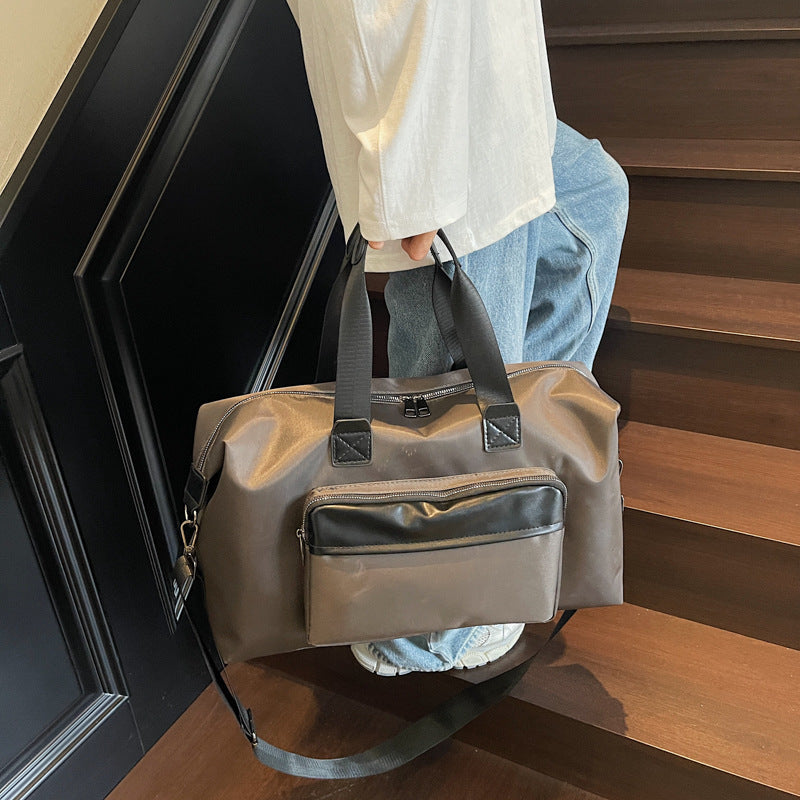 Unisex Oxford Cloth Lightweight Travel Tote Bag 36 To 55L
