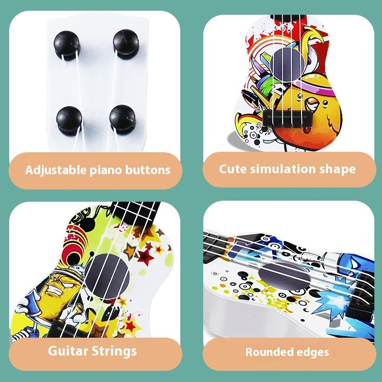 Children's Toy Musical Instrument Ukulele Guitar Mini