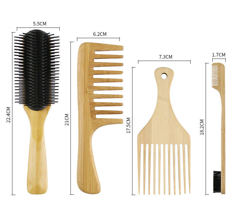 Round Roll Hair Curling Comb – Big Wave Styling Brush for Hair Dryer
