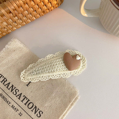 Sweet And Versatile Cartoon Bangs Broken Hair Clip Headwear