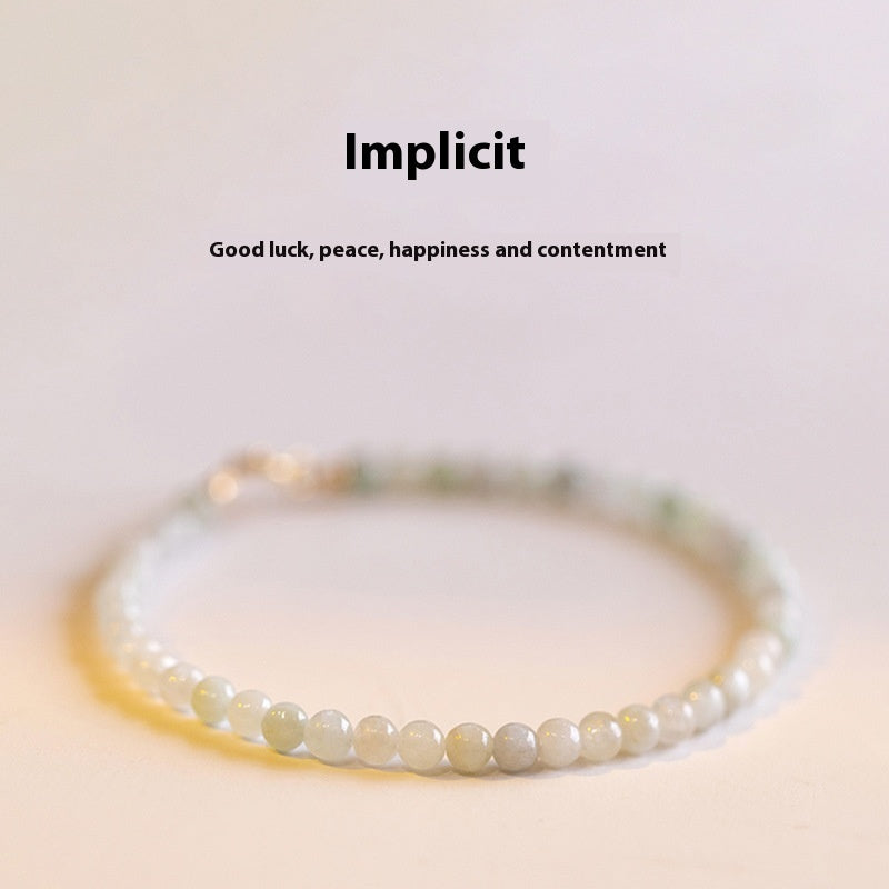 Women's Korean Style Retro Jade Bracelet