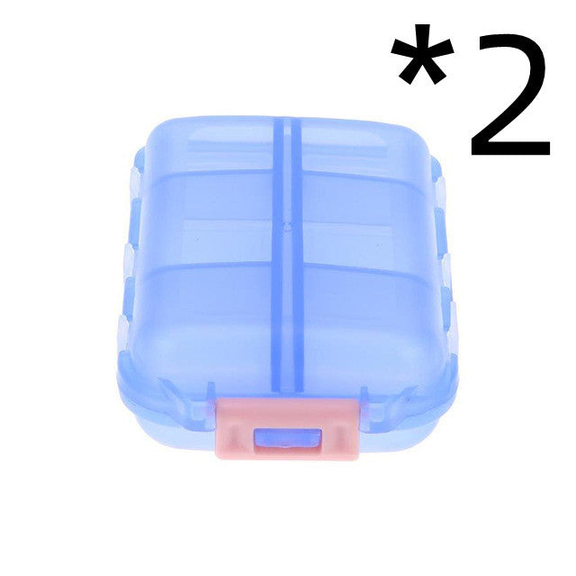 New Travel Convenient Medicine Pill Box Grids Pills Dispen