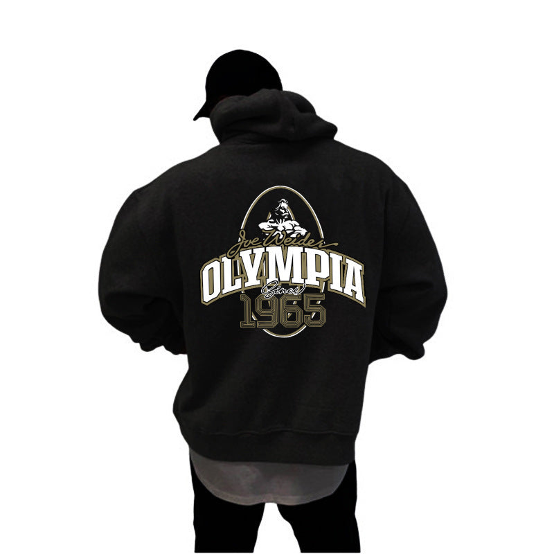 American New Training Pullover Hoodie Men