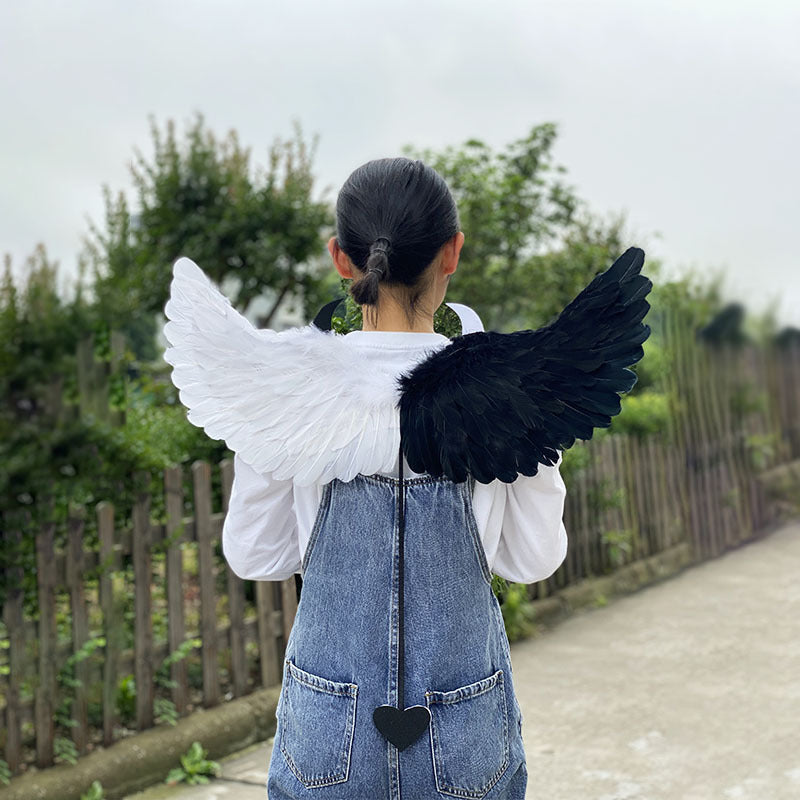 Halloween Party Makeup Costume Props Devil Angel Wings