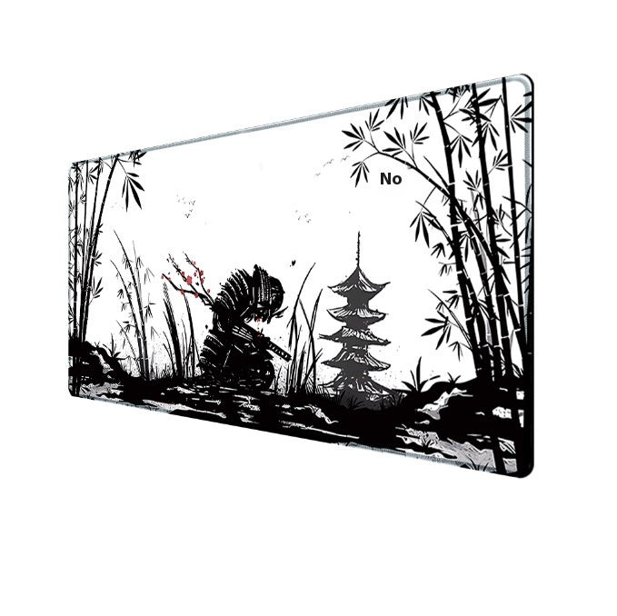 Japanese Samurai Esports Office Game Mouse Pad