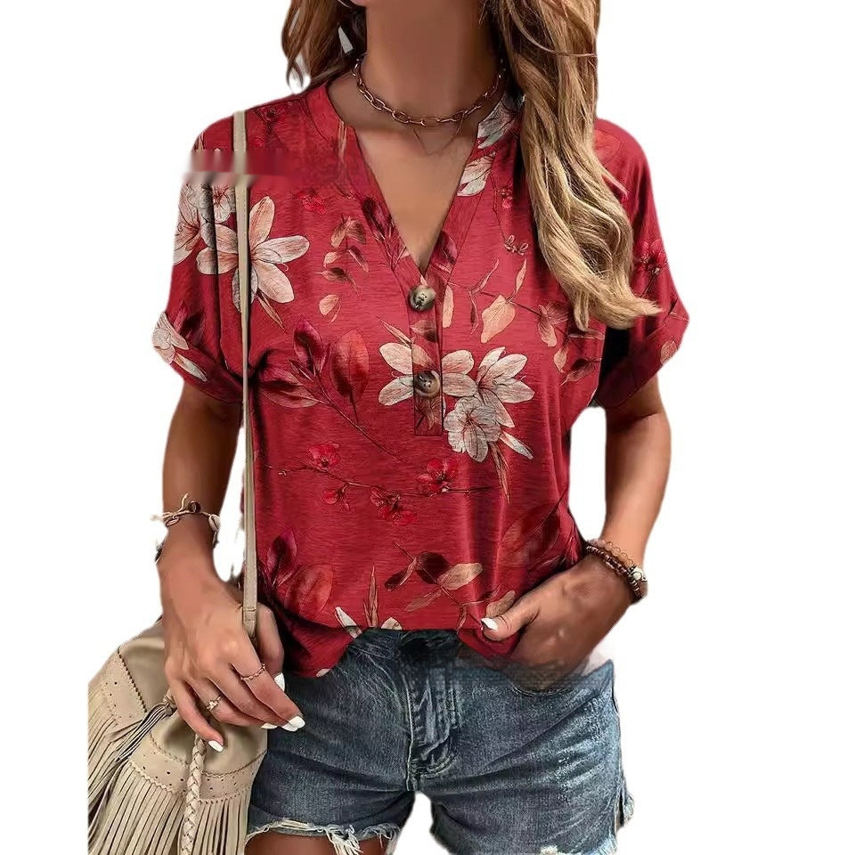 Fashion New Short-sleeved T-shirt For Women