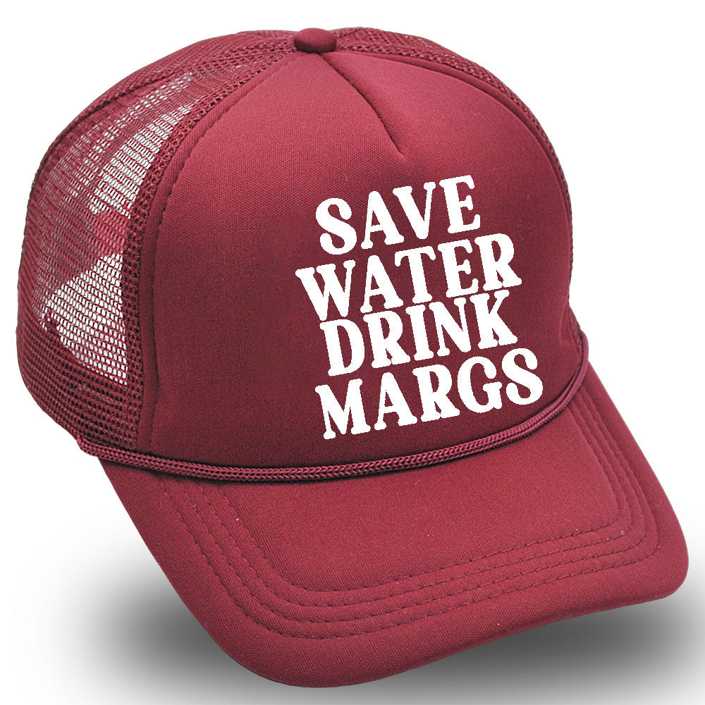 Save Water Ink Margs Printed Baseball Cap