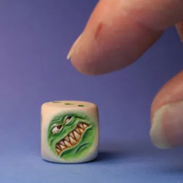 Halloween Demon Sieve Ornament – Resin Micro Landscape Decoration Craft