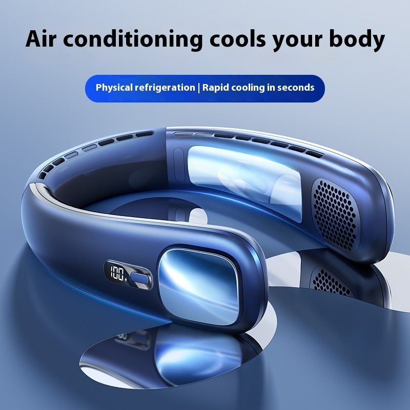 Portable Mini Usb Rechargeable Fan Halter Mute Ultra-long Life Battery