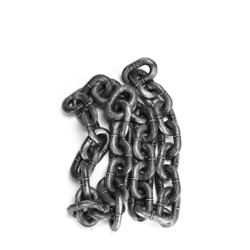 Halloween Haunted House Escape Room Bar Decoration Fake Chain Toys
