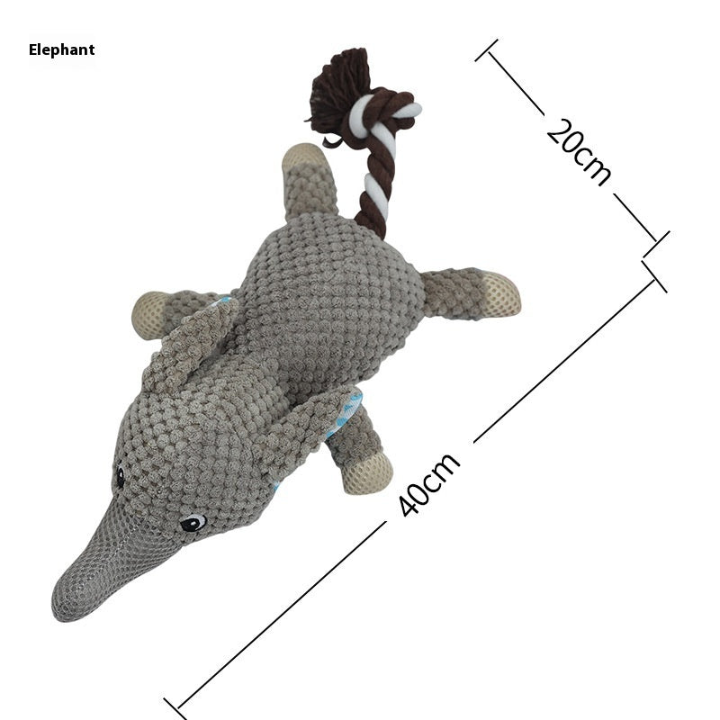Dog Plush Toy Interactive Molar Teeth Cleaning