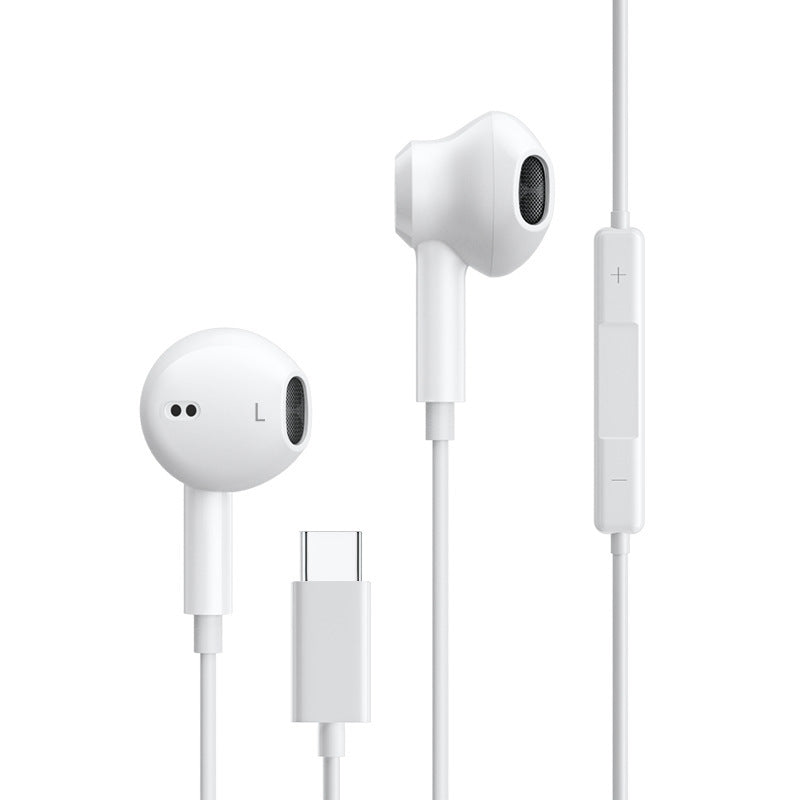 Phone In-ear Lightning Wire Control Type- C Headset