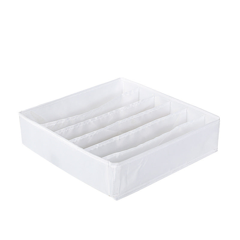 Large 6 Grid New Home Underwear Foldable Storage Box