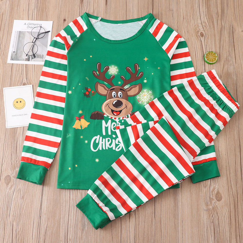 Letters Printed Housewear Pajamas Parent-child Clothes