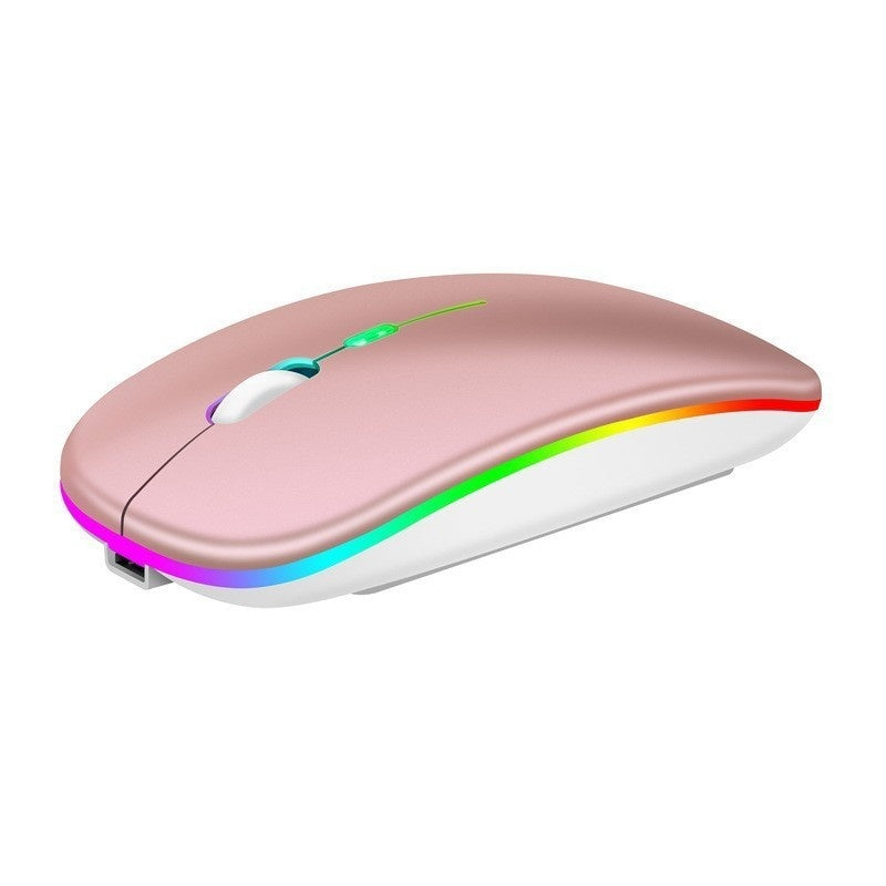 Glowing Bluetooth Mute Charging Mouse