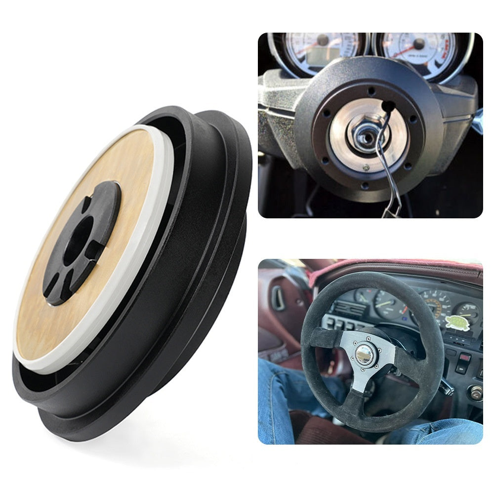 Car Modification Fittings Steering Wheel Connection Adapter Steering Wheel Base