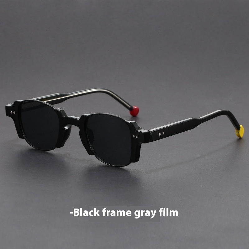 Retro Square Frame Sunglasses