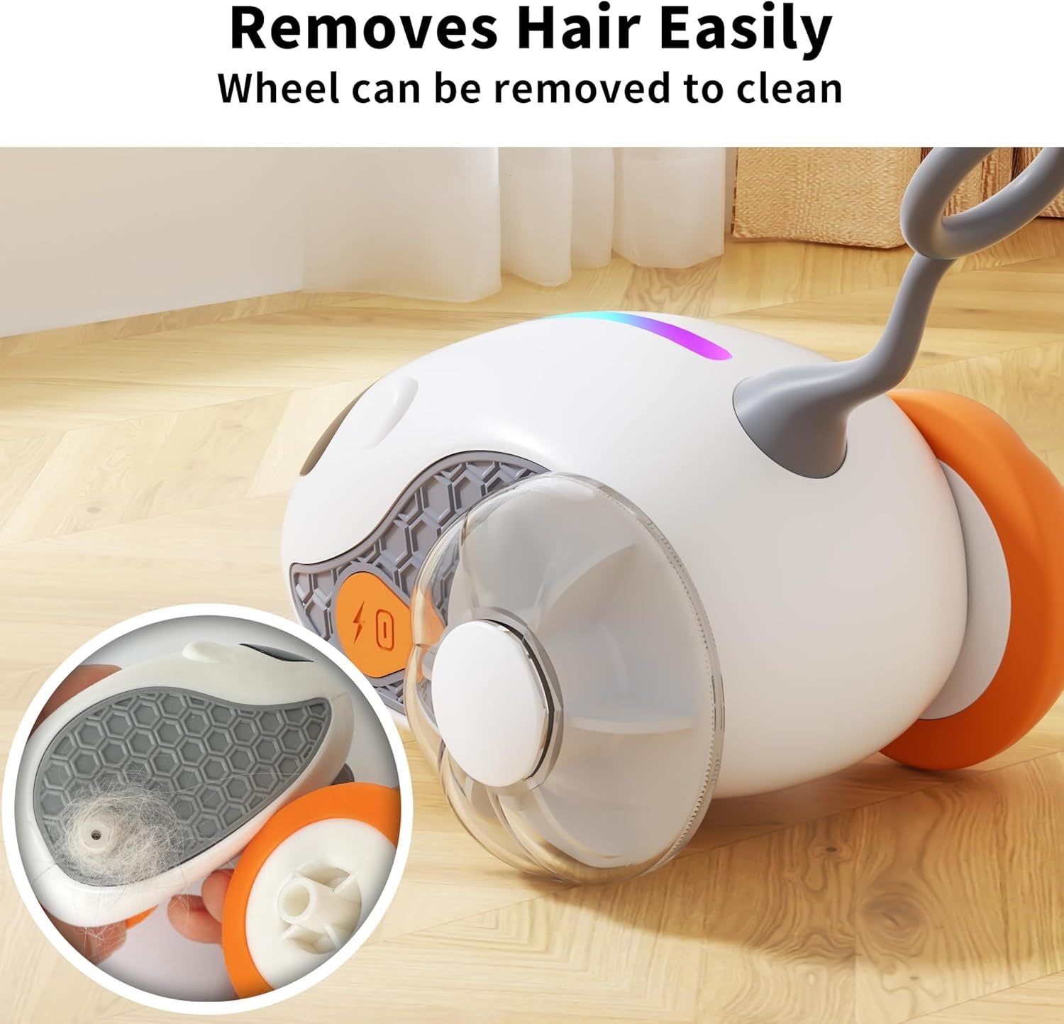 Smart Rechargeable Remote-Controlled Interactive Cat Toy
