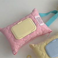 Pink Love Wipes Bag