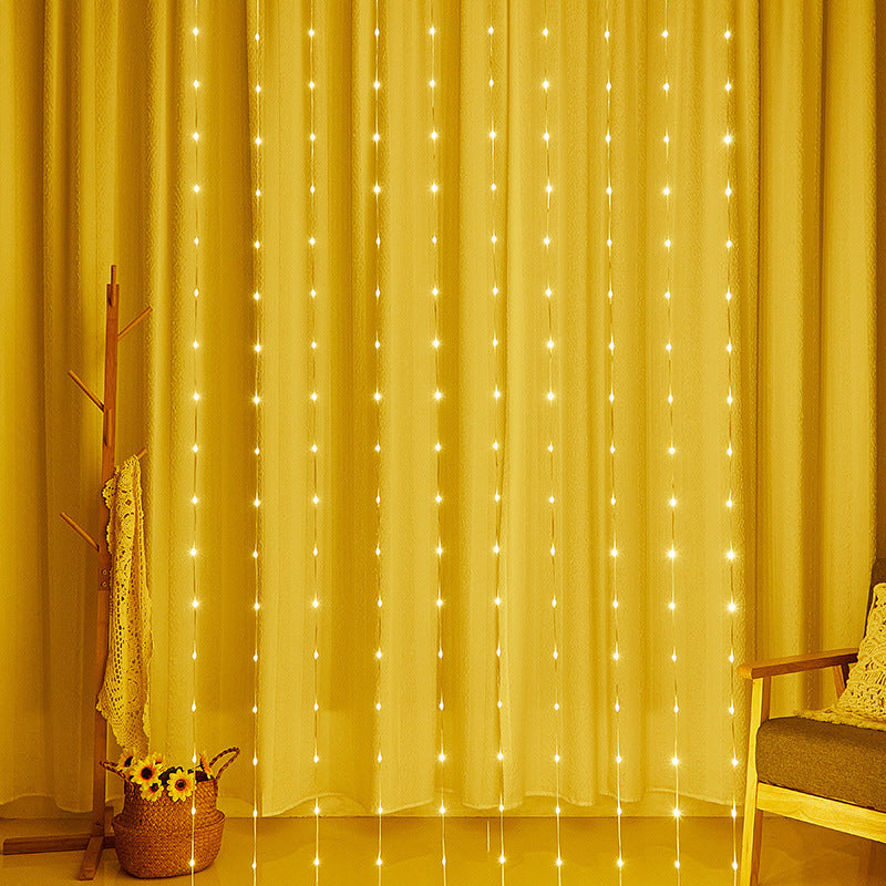 Rubber Covered Wire LED Flowing Waterfall Lights for Decor