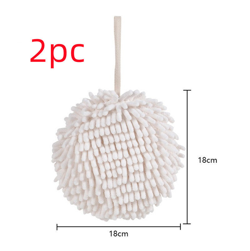 Absorbent Hand Wipe Ball – Quick-Dry Cleaning Tool for Kitchen & Bathroom