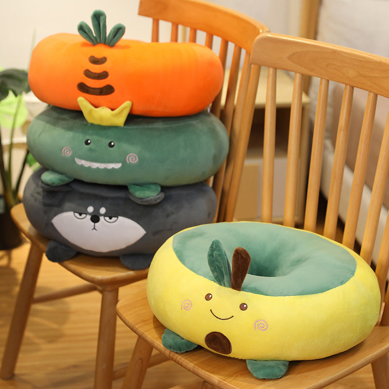 Home Fashion Cartoon Plush Futon Seat Cushion