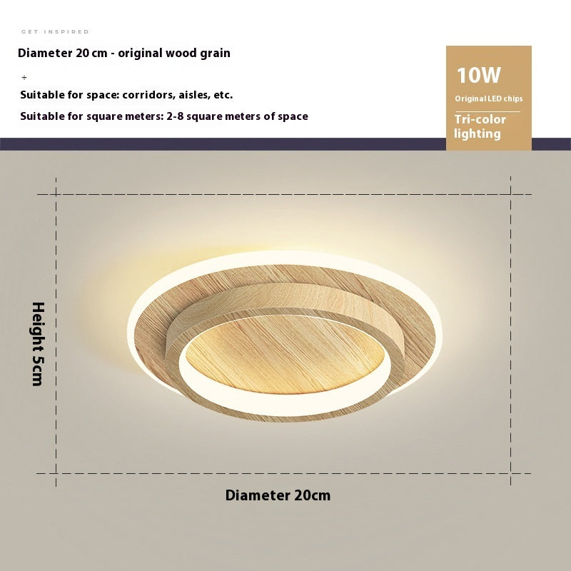 Led Hallway Light Entrance Foyer Nordic Simple Corridor Aisle Light Ceiling Luminaire Surface Mounted Luminaire