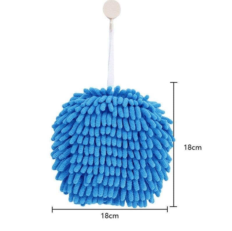 Absorbent Hand Wipe Ball – Quick-Dry Cleaning Tool for Kitchen & Bathroom