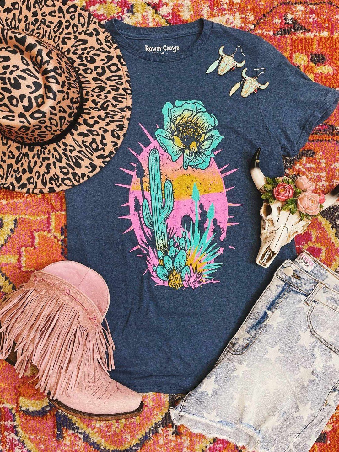 Printed Street Short Sleeve Sports T-shirt For Women