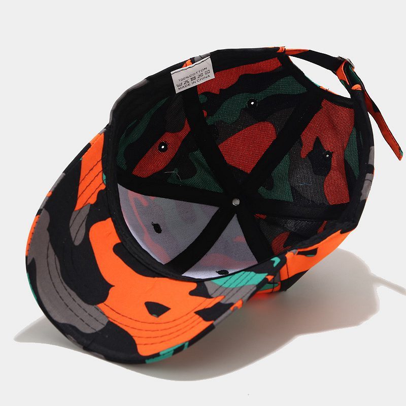 European And American New Ins Camouflage Baseball Cap Women
