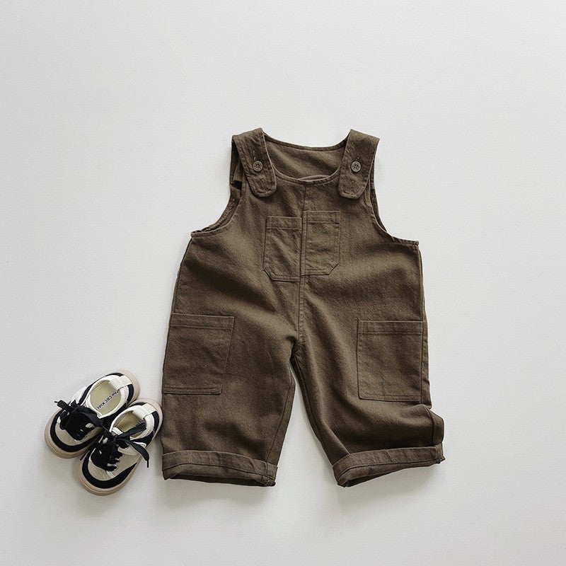 Boys' Overalls Autumn Leisure All-matching