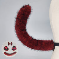 Wolf Tail Wine Red