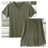 Army Green V Neck