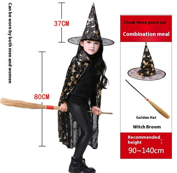 Women’s Witch Costume – Magical Halloween Party Dress for Cosplay and Events