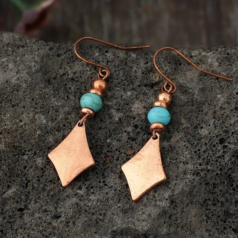 Women's Elegant Modern Alloy Earrings With Micro Inlay