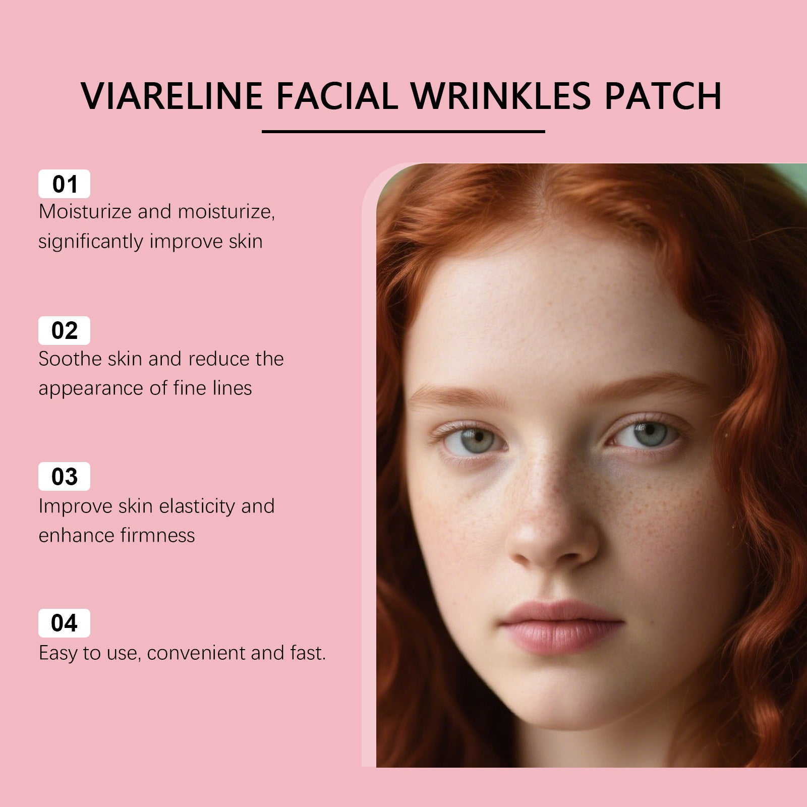 Daily Skin Lifting Hydrating Facial Care Moisturizing Improve Forehead Lines