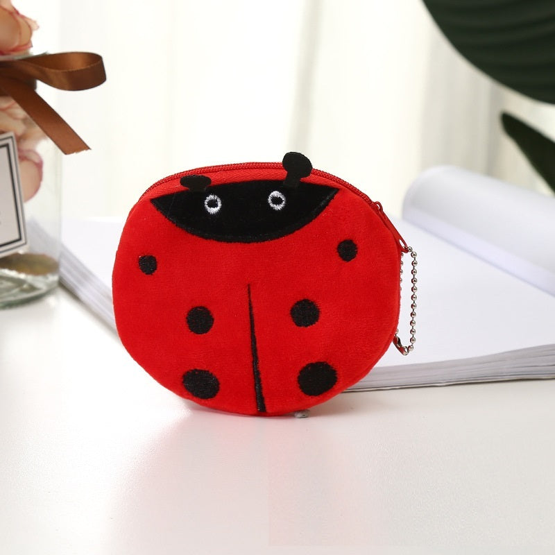 Plush Cute Cartoon Coin Purse & Women’s Cloth Key Case
