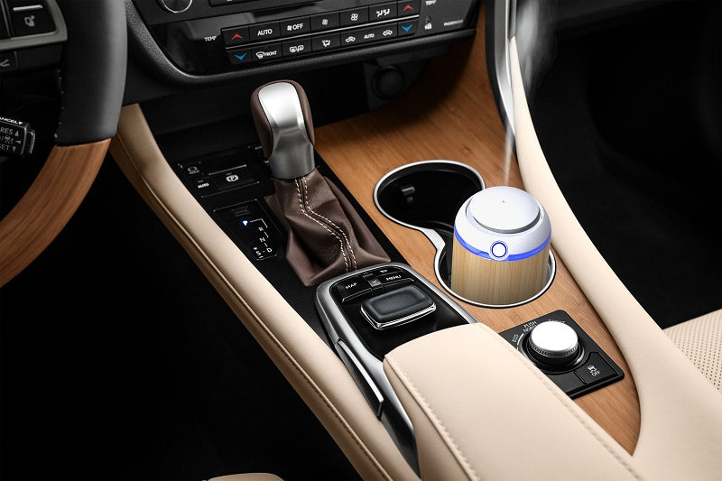 Car Aroma Diffuser USB Rechargeable Oil Sprayer with 2000mAh Battery