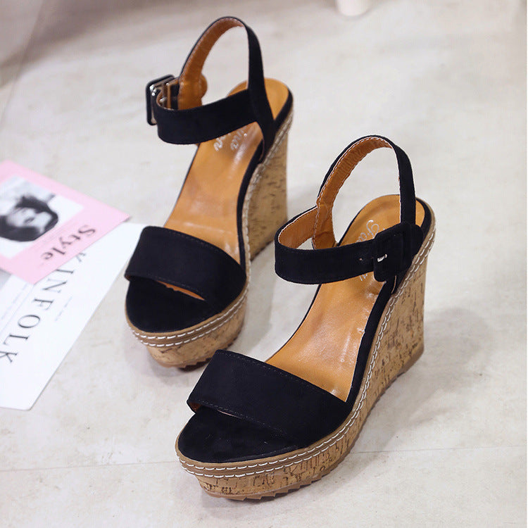 Womens High Heel Open Toe Sandals Artificial PU Plain