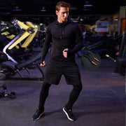 Men’s Fitness Running Leggings – Hunting Star Training Tights