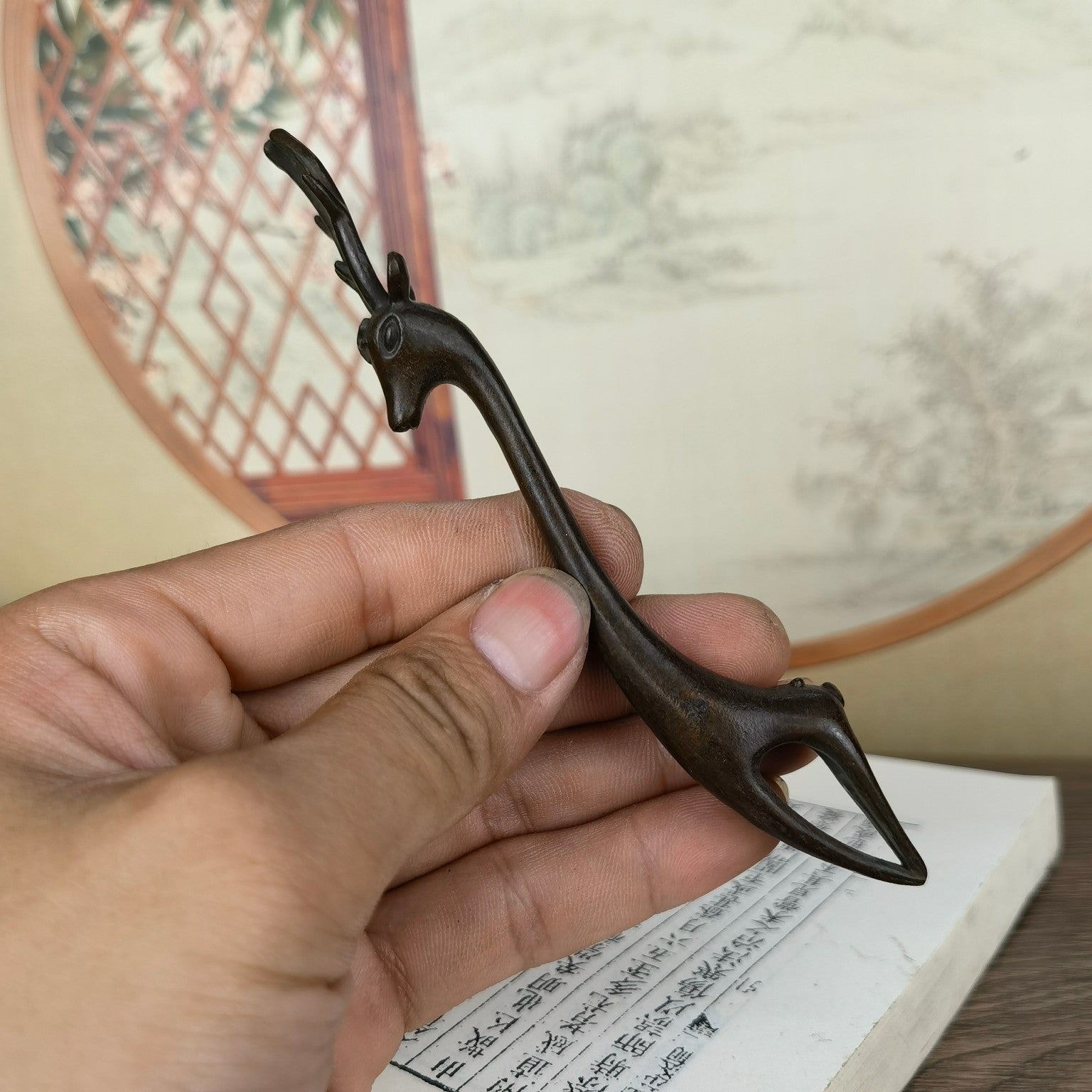 Retro Nostalgic Elk Crafts Decoration Home
